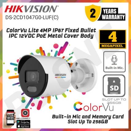 Hikvision 4MP İP Colorvu H265+ Kamera